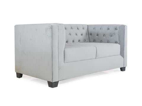 Urban Comfort | Bellevue Tufted 3+2 Sofa Set, Grey
