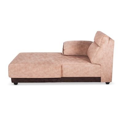 Zenith Home | Majestic Comfort L-Shaped Sectional Sofa, Beige and Espresso
