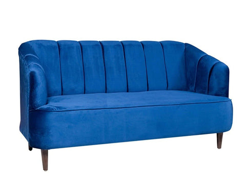 Azure Harmony | Lumina 3+2 Sofa Set, Rich Blue