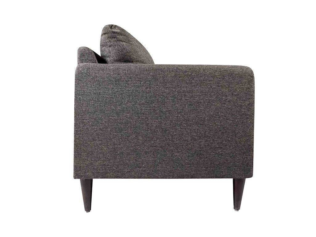 Slate Elegance | Highgrove 3+2 Sofa Set, Charcoal Gray