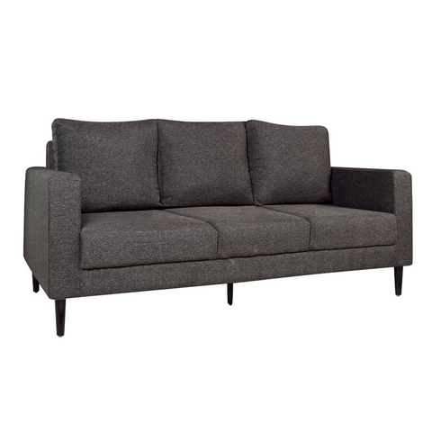 Slate Elegance | Highgrove 3+2 Sofa Set, Charcoal Gray