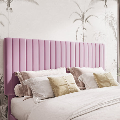 The e-Furniture Blush Haven Upholstered Bed