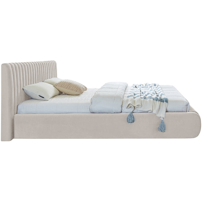 The e-Furniture Noir Elegance Upholstered Bed