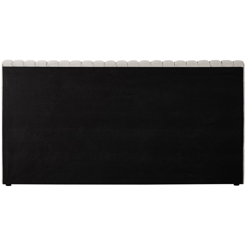 The e-Furniture Noir Elegance Upholstered Bed
