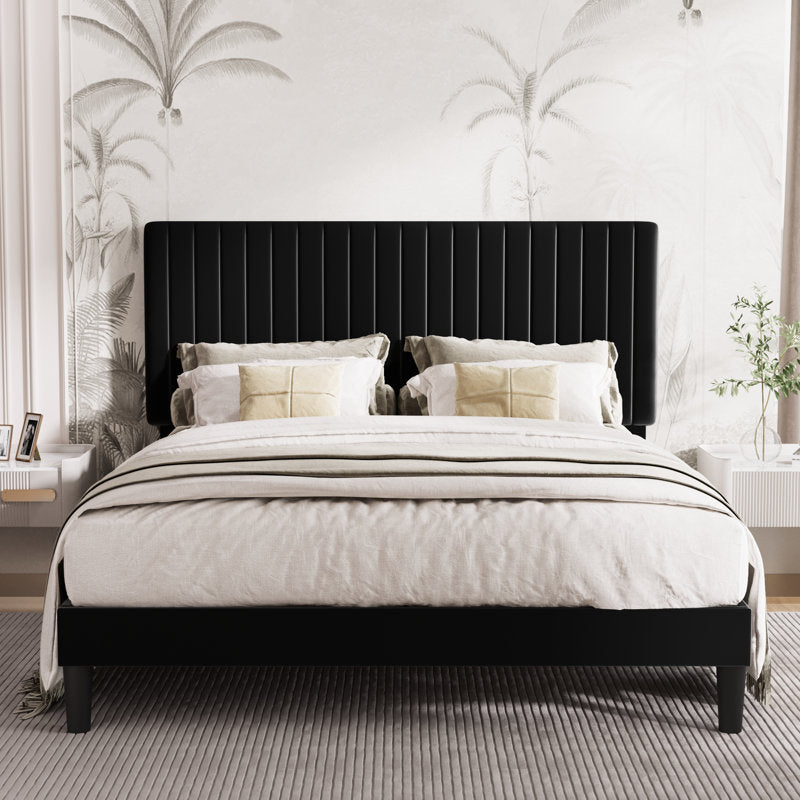The E-Furniture Blissful Haven Upholstered Bed
