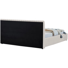 The e-Furniture Noir Elegance Upholstered Bed