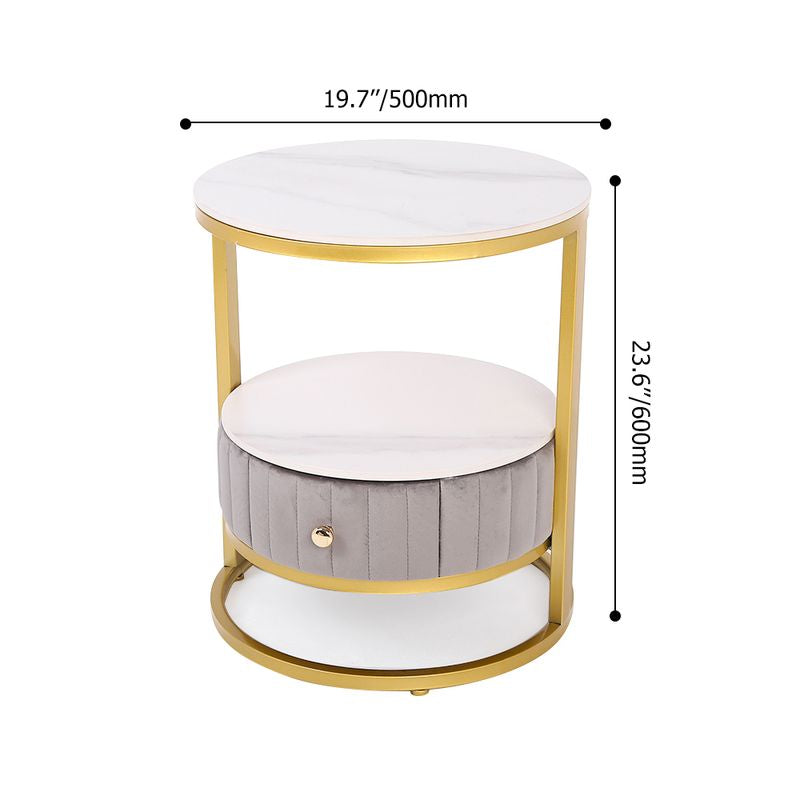 E-Furniture LasVegas Side Table - E-FURNITURE