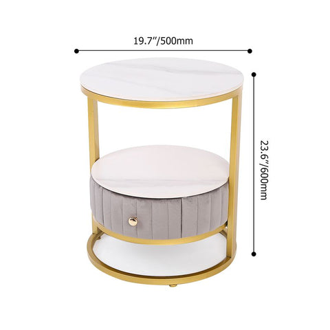 E-Furniture LasVegas Side Table - E-FURNITURE