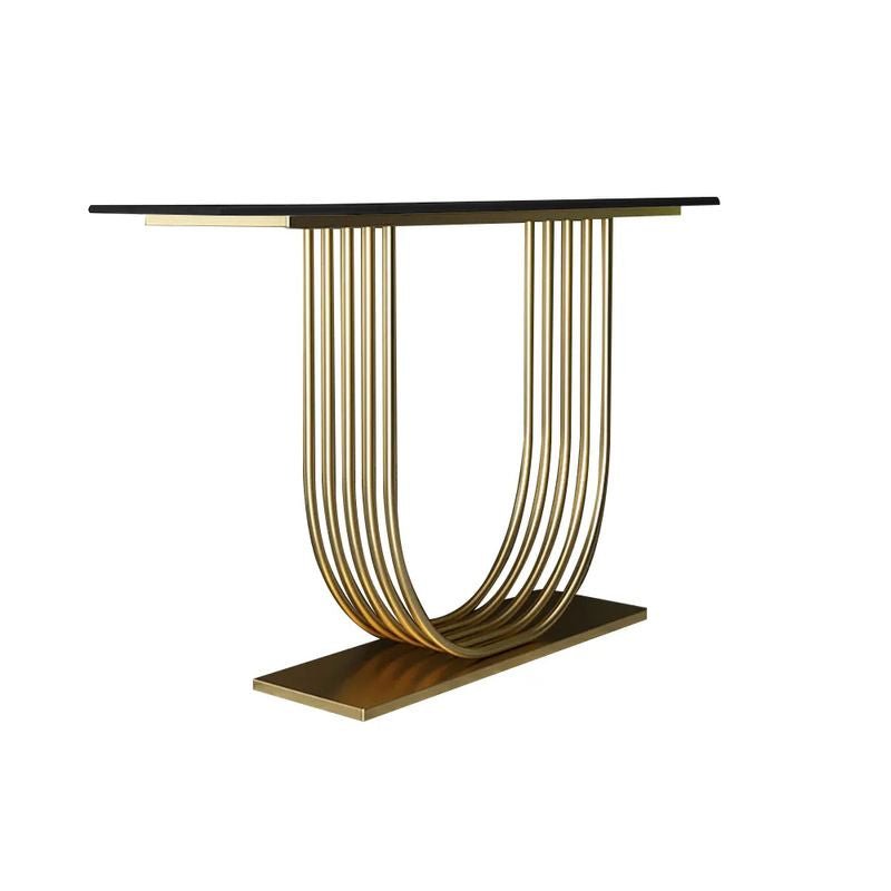 E-Furniture Singapore Console Table white and gold