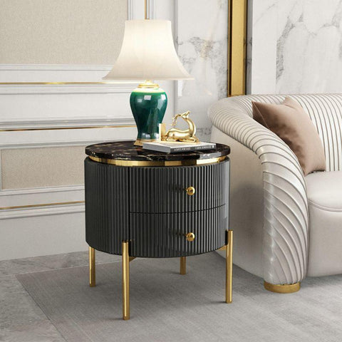 E-Furniture Atlanta Side Table - E-FURNITURE