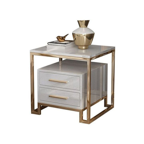 E-Furniture Detroit Side Table - E-FURNITURE