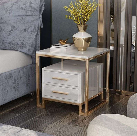 E-Furniture Detroit Side Table - E-FURNITURE