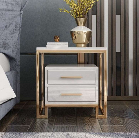 E-Furniture Detroit Side Table - E-FURNITURE