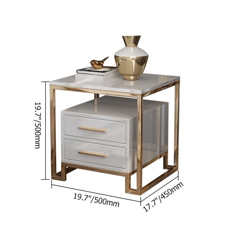E-Furniture Detroit Side Table - E-FURNITURE