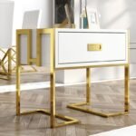E-Furniture Nashville Side Table white - Image 9