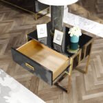 E-Furniture Nashville Side Table white - Image 2