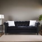 E-Furniture Shadow Ebony 3+2 Sofa Pack In Brown Colour - Image 5