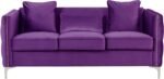 E-Furniture Zenith 3+2 Sofa Pack In Purple Colour - Image 5