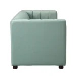 Pipedrive Sofa Couch In Peach Blue Color Leatherette by E-furniture - Image 2