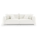 Finesse Sofa Couch In White Color by E-furniture - Image 3