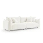 Finesse Sofa Couch In White Color by E-furniture - Image 4