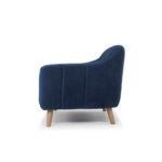 E-Furniture Chicago Couch | 3 Seater Couch In MultiColour velvet brown rust - Image 10