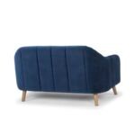 E-Furniture Chicago Couch | 3 Seater Couch In MultiColour velvet brown rust - Image 11