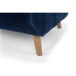 E-Furniture Chicago Couch | 3 Seater Couch In MultiColour velvet brown rust - Image 12
