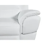 JetBrains Sofa Set In White Color Leatherette by E-furniture - Image 4