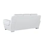 JetBrains Sofa Set In White Color Leatherette by E-furniture - Image 8
