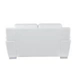JetBrains Sofa Set In White Color Leatherette by E-furniture - Image 11