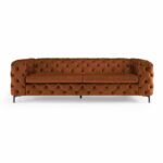 E-Furniture | Majestic Velvet Sofa, Royal Purple (Copy) - Image 6