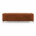 E-Furniture | Majestic Velvet Sofa, Royal Purple (Copy) - Image 2