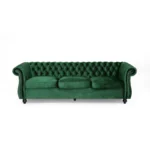 Softek Sofa Couch In Green Color by E-furniture - Image 2