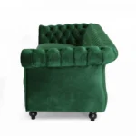 Softek Sofa Couch In Green Color by E-furniture - Image 4