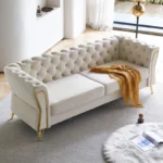 GitHub Sofa Couch In Cream Color by E-furniture - Image 8