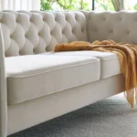 GitHub Sofa Couch In Cream Color by E-furniture - Image 5