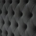 E-Furniture RegalRest Queen Size Non Storage Upholstered Bed In Dark Grey Color Queen Size - Image 5