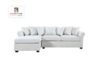 Aroma Lounger Sofa Set in White Color by E-furniture - Image 3
