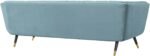 Teal Haven | Modern Tufted Velvet Sofa - Image 6