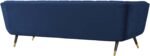 Regal Blue | Tufted Velvet Sofa, Modern Elegance - Image 6