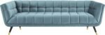 Teal Haven | Modern Tufted Velvet Sofa - Image 3