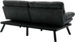 Slate Comfort | Convertible Plush Sofa Cum Bed - Image 8