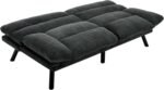 Slate Comfort | Convertible Plush Sofa Cum Bed - Image 5