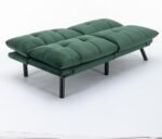 Emerald Haven | Convertible Tufted Sofa Cum Bed - Image 7