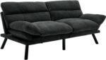 Slate Comfort | Convertible Plush Sofa Cum Bed - Image 4