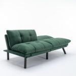 Emerald Haven | Convertible Tufted Sofa Cum Bed - Image 6