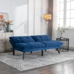 Azure Dream | Plush Convertible Sofa Cum Bed - Image 2