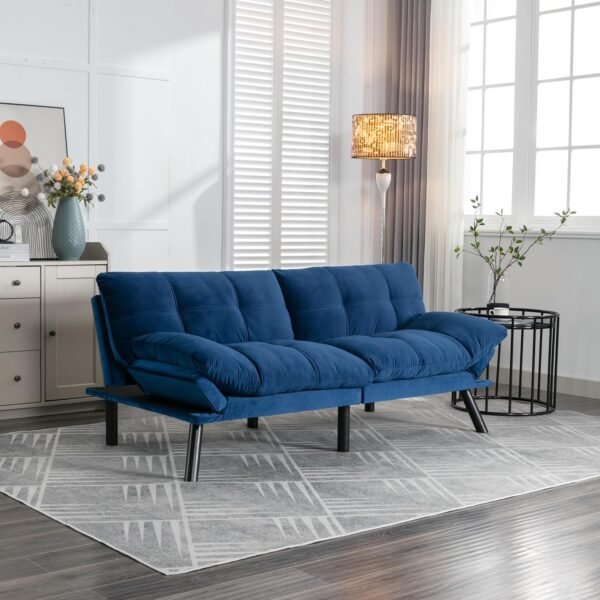 Azure Dream | Plush Convertible Sofa Cum Bed