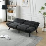 Slate Comfort | Convertible Plush Sofa Cum Bed - Image 2